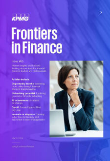 Frontiers in Finance