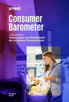 KPMG-Consumer-Barometer 03/2024: Autonome Kassenprozesse im Einzelhandel