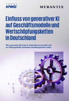 Einfluss von generativer KI auf Geschäftsmodell und Wertschöpfungsketten in Deutschland