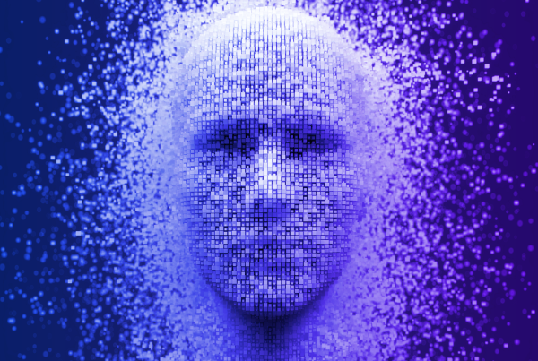 Gesicht aus Pixeln, Künstliche Intelligenz: Wandel in der Wirtschaftsprüfung